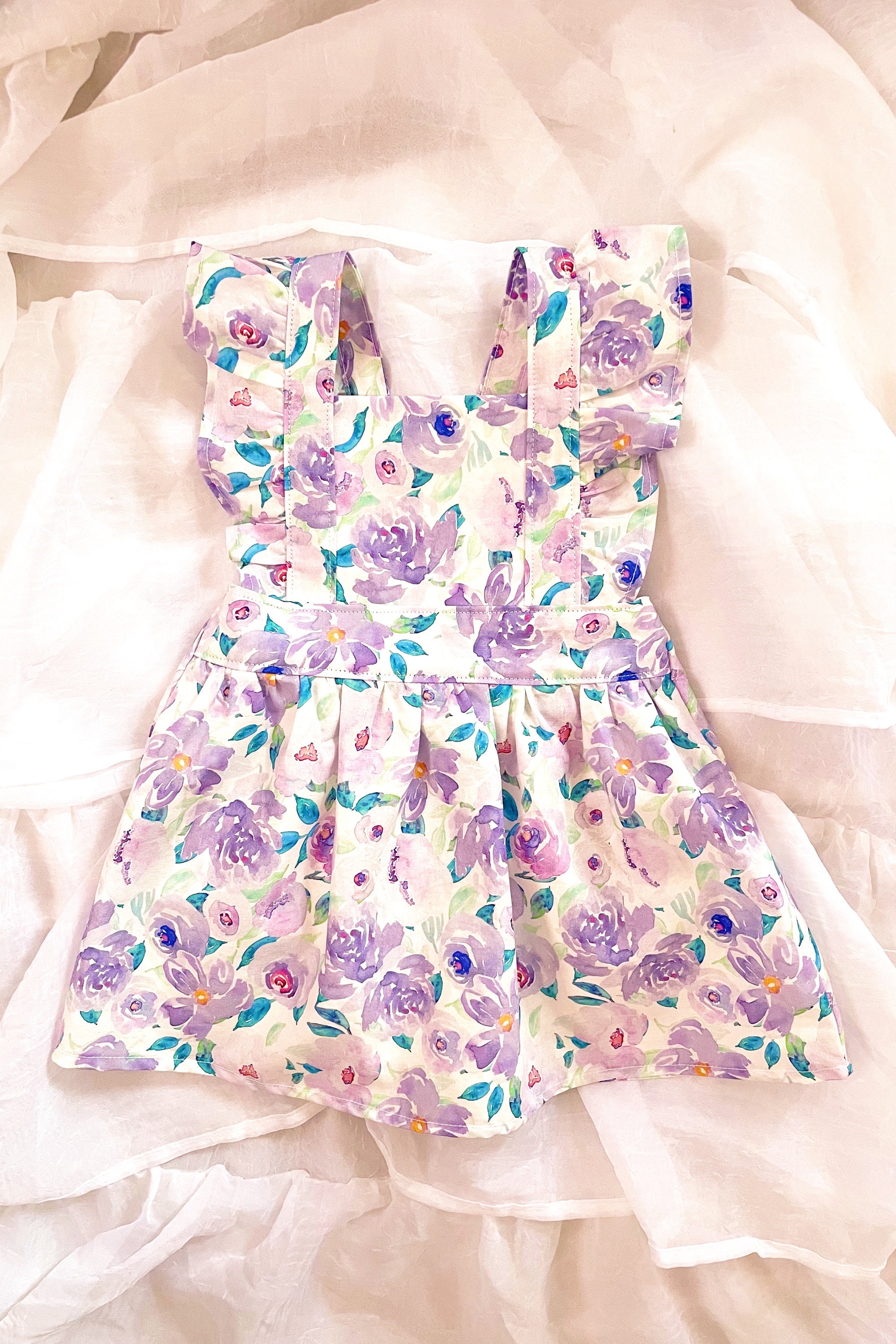 purple pinafore dress Womens Pocket Pinafore Dress