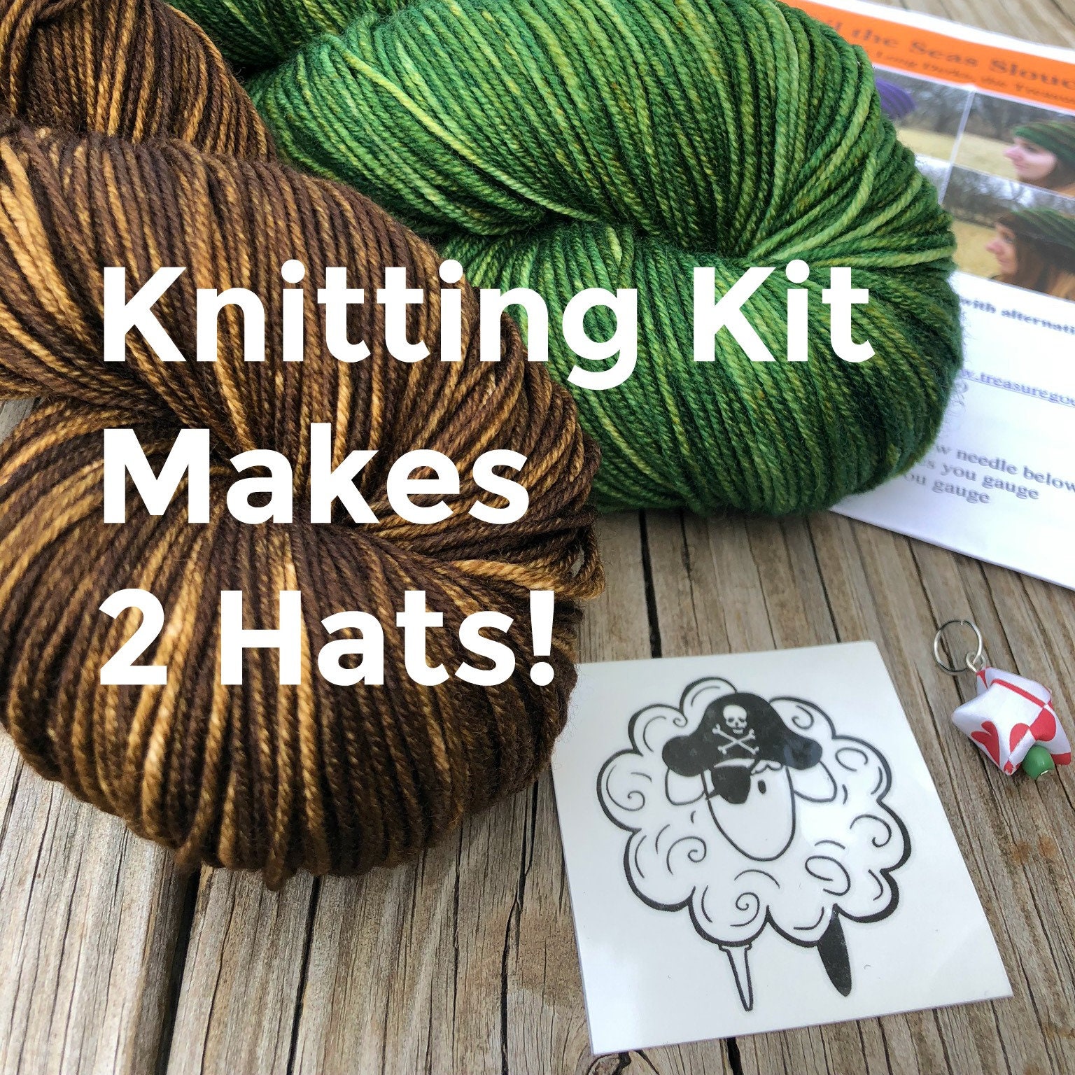 DIY Picture Hat Kit Brown