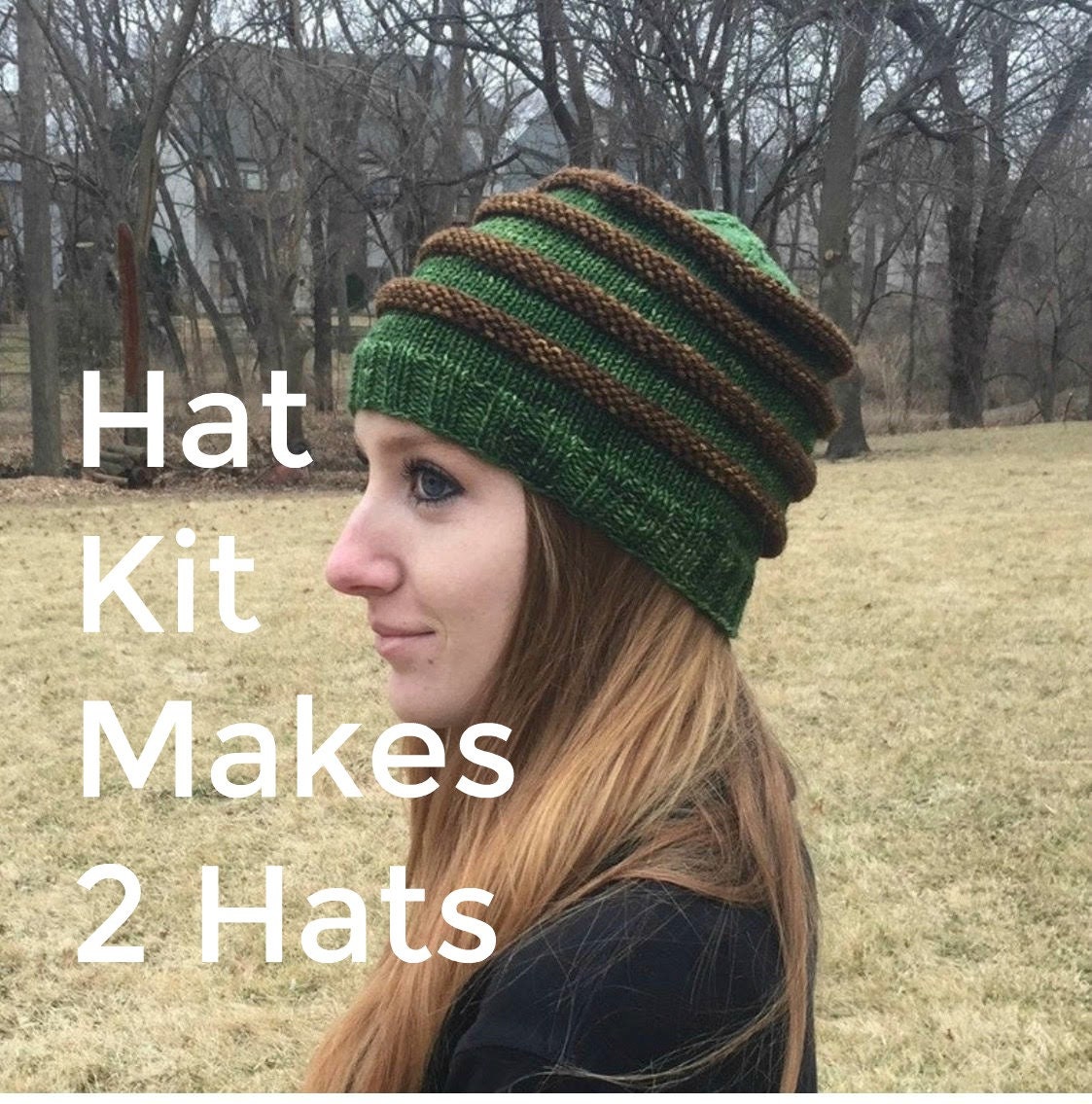 DIY Picture Hat Kit Brown