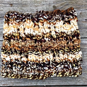 ZOMG Cowl Pdf knitting pattern digital download for handspun art yarn by TreasureGoddess artyarn image 4