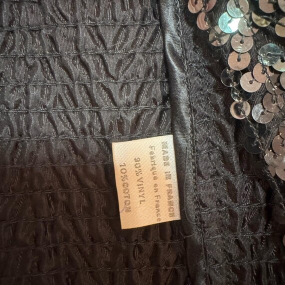 Vintage Sequin Zigzag Pattern Jacket - image 6