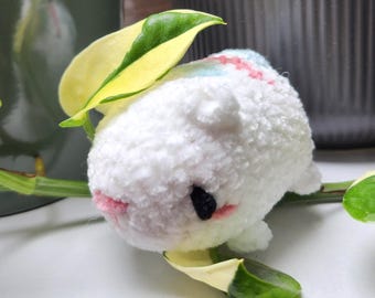 Cute Kawaii Cat Desk Pets Palm Sized Friends Gift Cat Lovers Cat Lady Colorful Bluey Dog Asthetic Hamster Sized Cats Standing Plush Soft
