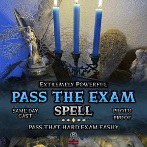 Pass The Exam Spell, Pass That Hard Exam Easily With This Powerful White Magic Spell That Works, Study Less, Succeed More, Same Day Casting