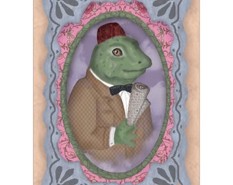 Mini impresión de Un sapo muy importante