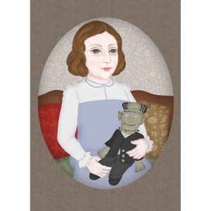 Mary Shelley&#39;s Doll Mini Print