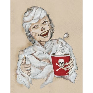 My Mum&#39;s Coffee Mini Print