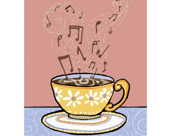 Mini Impresión Café del Día con Notas de Chocolate y Caramelo