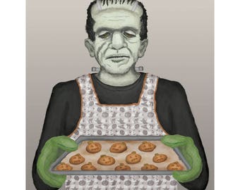 Frank’s Holiday Baking Mini Print