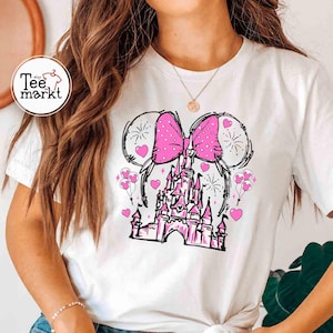 Minnie Mouse Castle T-Shirt, Magic Kingdom Family Shirt, Disney Shirt, disneyland trip t-shirt, Disneyland Shirt, disney family trip tee