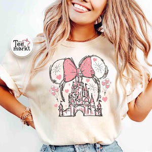 Disney Minnie Mouse Castle Shirt, Magic Kingdom Family Shirt, Disney Shirt, Disneyland Shirt, Magical Kingdom tee, Florida Trip t-shirt