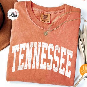 Comfort Colors® Vintage Tennessee Shirt, Tennessee State Pride Shirt, Tennessee Travel Gift T-shirt, Tennessee Tee, Volunteer State Shirt
