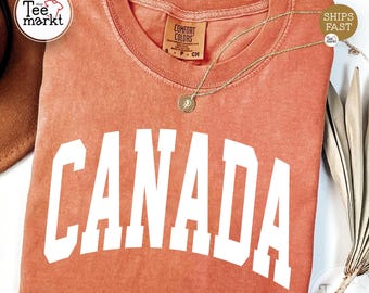 Canada Shirt, Vintage Canada T Shirt, Canadian Shirt, Canada Gift, Maple Leaf T Shirt, Canada Travel Shirt, Canada Graphic Tee