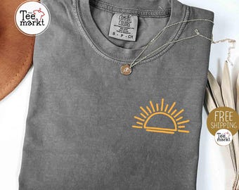 Comfort Colors® Summer Shirt, Beach T-shirt, Retro Sun Shirt, Vacation Tee, Cute Summer Clothes, Pool Shirt, Summer Womens Tshirt Gift