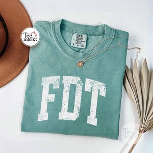 light green comfort colors FDT t-shirt vintage fuck trump shirt hands off shirt retro anti trump shirt democracy shirt hands off protest tee gift fuck donald trump tee