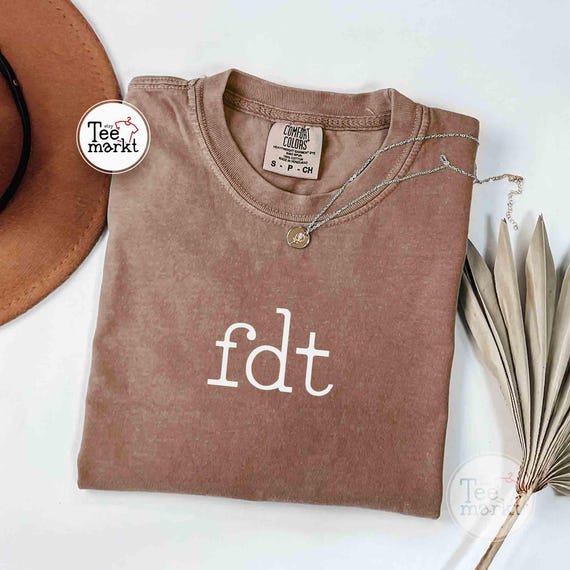 Subtle Anti Trump Shirt Comfort Colors®, protest minimalist FDT Shirt, Liberal Shirt, Democrat Shirt, Anti MAGA, Political Feminist tee