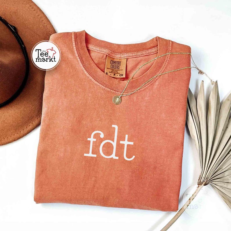 minimalist FDT t-shirt Funny Political Shirt, Subtle Anti Trump Shirt Comfort Colors®, Funny Political Shirt, FDT Shirt, Liberal Shirt, Democrat Shirt, Anti MAGA tshirt, Feminist Shirt
