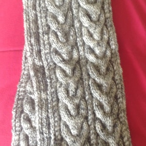 Irish Aran Scarf image 5