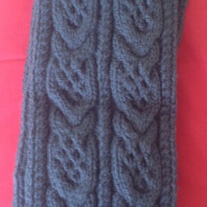 Irish Aran Scarf image 6