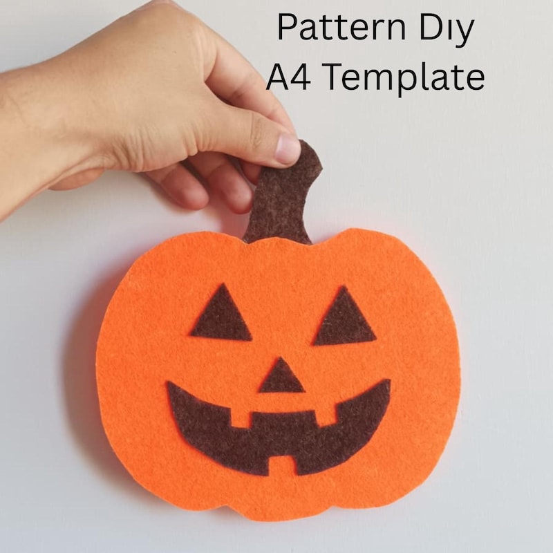 Jack O Lantern Felt - Etsy