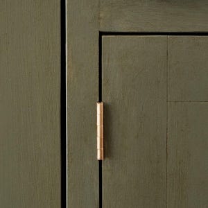 Uchwyty i gałki meblowe z litego mosiądzu – nielakierowane, polerowane okucia meblowe z mosiądzu zdjęcie 6