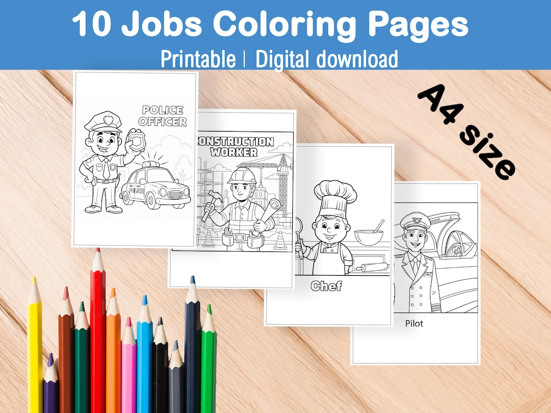 Coloring Pages Packet.pdf Kids Coloring Pages Bundle: Fun Printable Activity (PDF Download) - Etsy