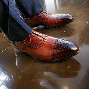 Latest new Handmade Black Moccasin Formal Shoes In