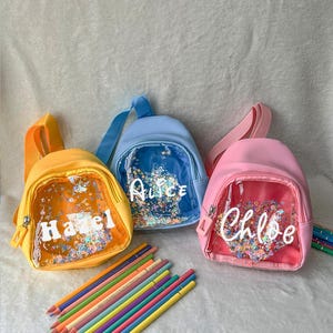 Pack amusant personnalisé pour enfants, sac à main à bandoulière, mini sac bandoulière pour tout-petits, cadeaux d'anniversaire pour fille, cadeaux pour fille 1 2 ans 3 4 5 6 7 8 ans, cadeau enfant