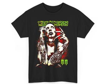 トップス 90s Marilyn Manson beautiful people XL Marilyn Manson - Vintage 90s - the Beautiful People