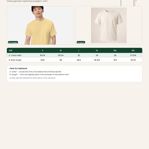 Comfort Colors 1717 t-shirt color chart. Vintage garment-dyed unisex cotton shades for this oversized relaxed-fit gift tee. Pick your color.
