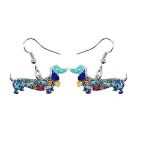Dachshund Dog Earrings, Sausage Dog Earrings, Dachshund Lovers Gifts, Dog Lovers Gifts, Animal Lovers Gift Jewellery, Dachshund Gifts