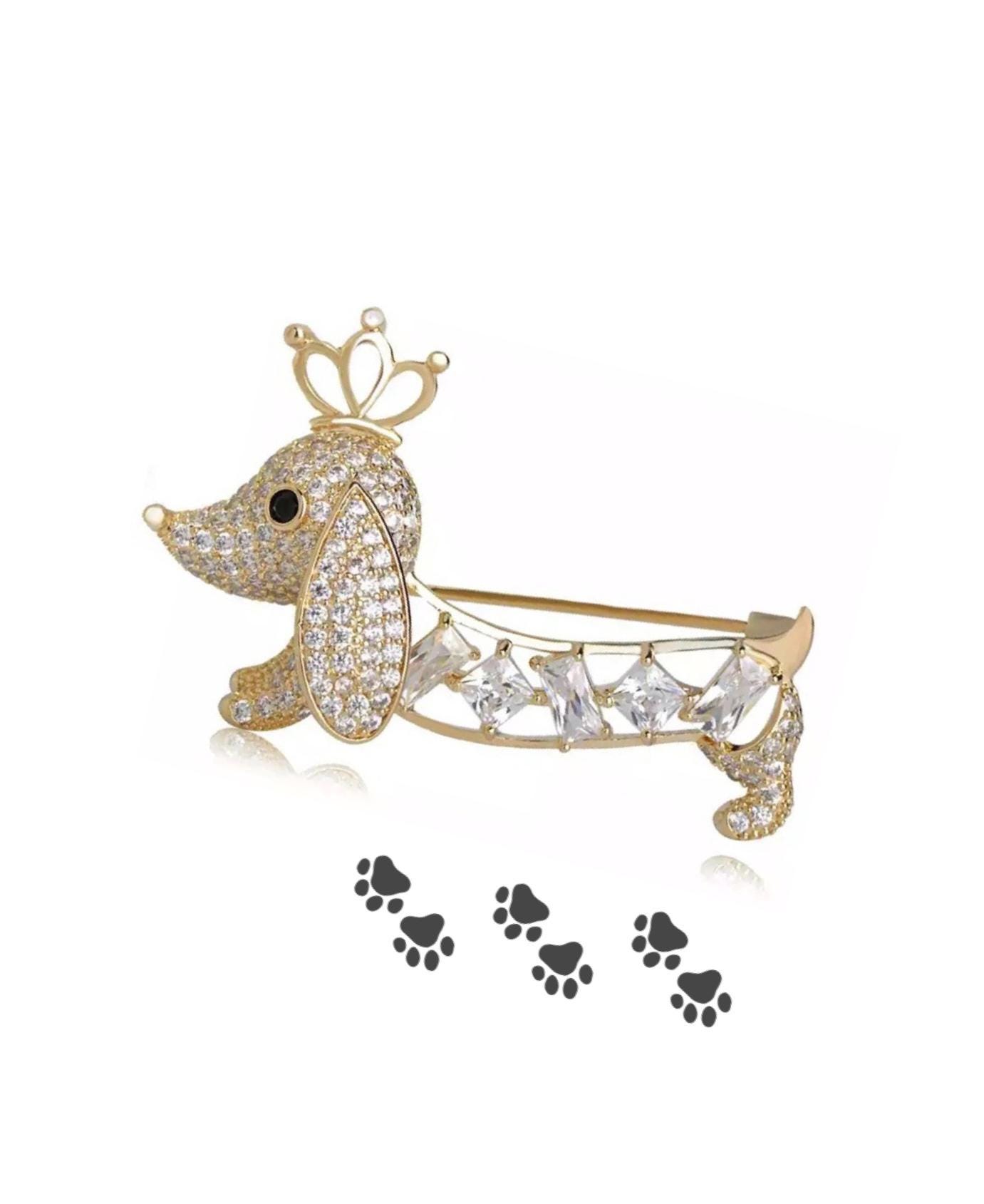 Broche Chien Scottish Terrier Jacky De G Paris - Écossais En Métal Argenté, Occasion