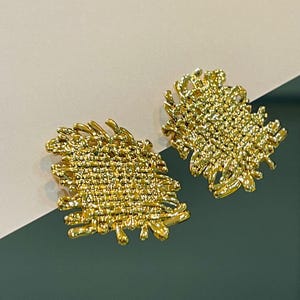 Eigentijdse vierkante clipoorbellen, oorbellen voor oren zonder gaatjes, clip ONS, clipoorbellen, clip-on, kerstcadeau, cadeaus voor