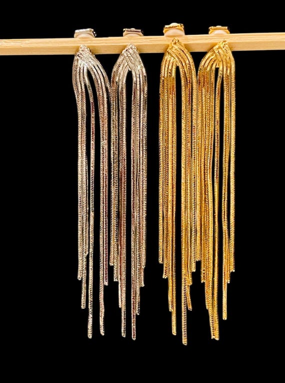 Orecchini Boho Statement Per Le Donne Orecchini Colorati Con Strass - Foto 9