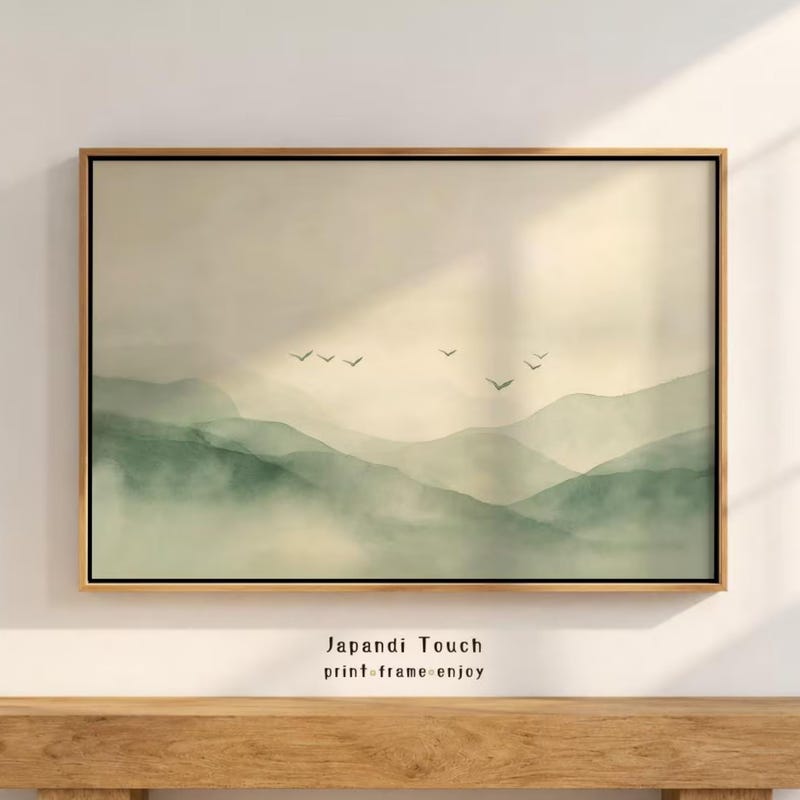 Japandi Wall Printable - Etsy UK