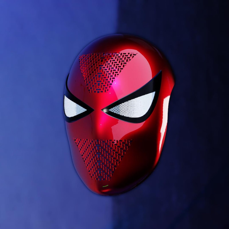 Fasce Shell Spiderman Faceshell - Etsy