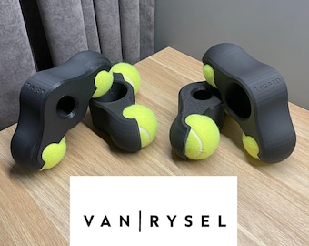 Van Rysel D100 Tennis Ball Rocker foot for indoor Trainer | Training Accessories | 4 Legs