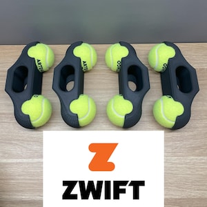 Tennis Ball Feet for Zwift Hub One Roller Trainer | Zwift Roller Training Accessories | 4 Legs