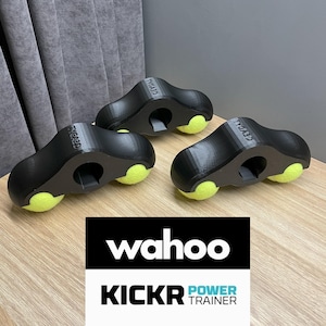 Wahoo Kickr V5 Tennis Ball Rocker foot for indoor Trainer | Training Accessories | 3 Legs