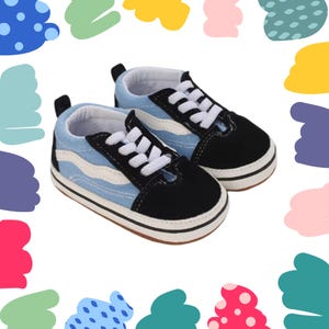 Sapatos de bebê Tênis multicoloridos Sapatos de bebê Primeiros passos Infantil Criança pequena Antiderrapante Sola macia Sapatos clássicos para recém-nascidos 0-18 meses