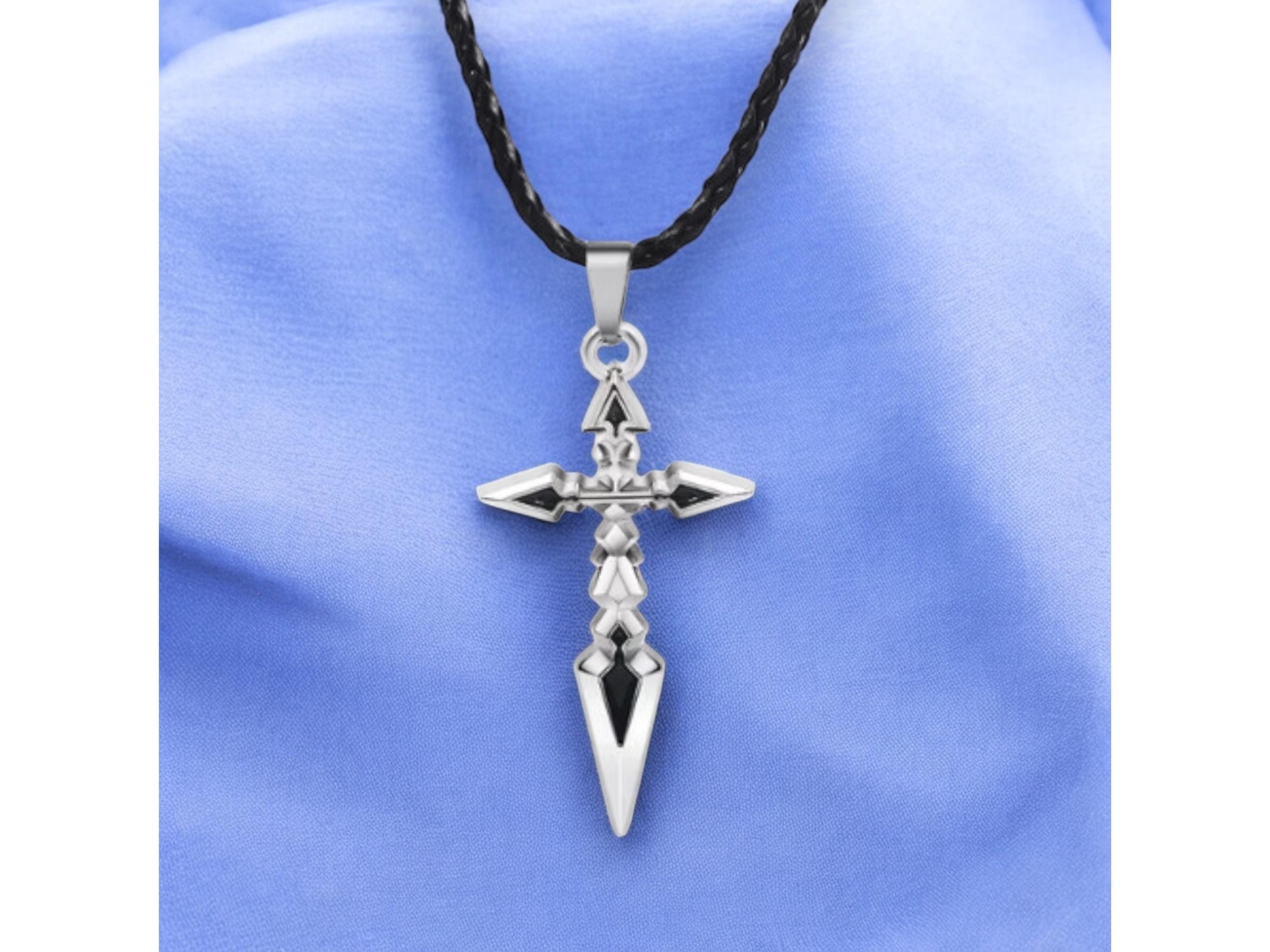Fate Stay Night Necklace, Saber Cosplay Necklace, Emiya Cross