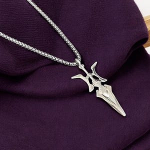 Misa Amane Halskette, Hellebarde Anhänger Halskette, Anime Cosplay Halskette - Anime Schmuck