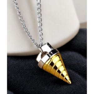 Tengen Toppa Gurren-Lagann Necklace, Simon Ganman Spiral Necklace, Anime Pendant Necklace - Anime Jewelry