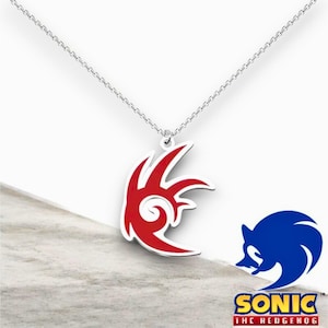 The Hedgehog Necklace, Anime Figure Necklace, Hedgehog Cosplay Necklace - Anime Gift