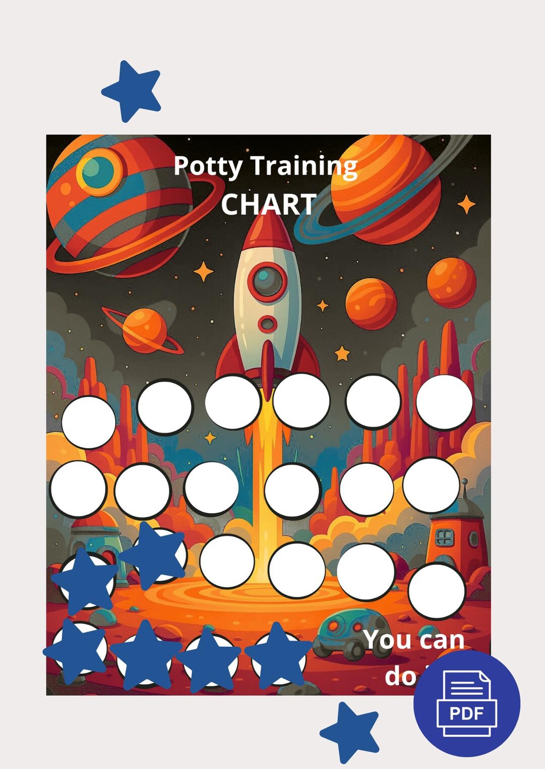 Printable Reward Chart, Potty Training Chart for Boys - Etsy UK