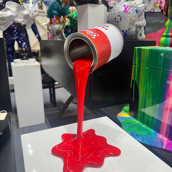 Campbell’s Soup Can Pop Art Sculpture – Marilyn Monroe Legacy, Limited Edition