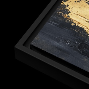 Female Face Framed Canvas Wall Art, Black and Gold Art, Black and Gold Wall Art, Luxury Home Decor, Abstract Wall Art, Gold Wall Prints