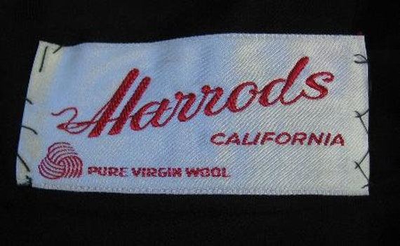 50s Cropped Jacket Dramatic Double Breasted Vinta… - image 8