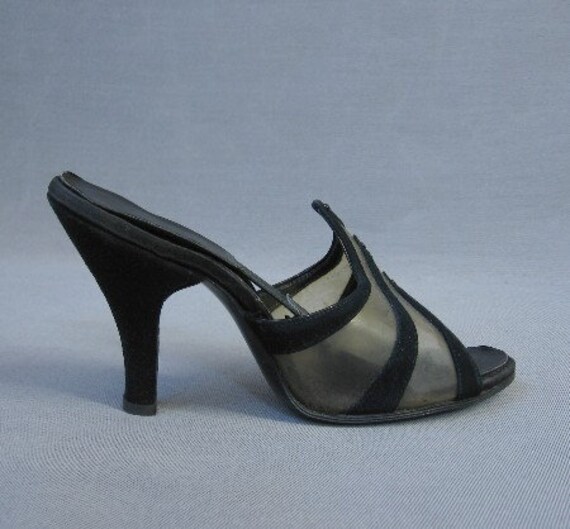 Springolators 50s 60s Vintage Peekaboo Vinyl Suede