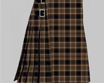 Scottish Bear Pride Tartan Kilt - Scottish Heritage - Traditional Kilt - Men&#39;s Kilt - Pride Kilt - Celtic Kilt - Highland Wear