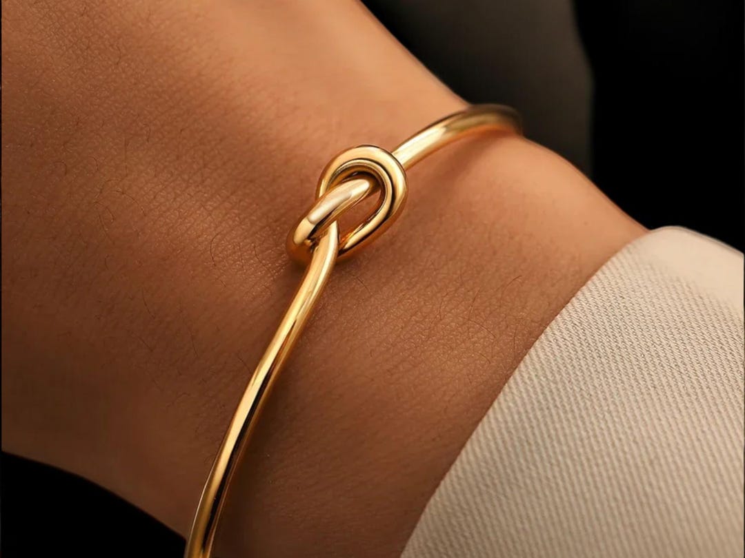 Edelstahl Armband F r Frauen Schmuck F r Frauen Mit Knoten Muster edelstahl-armband-f-r-frauen-schmuck-f-r-frauen-mit-knoten-muster